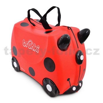 Detský kufor TRUNKI na kolieskách lienka