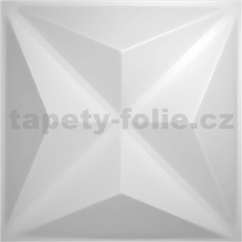 Obkladové panely 3D PVC Polaris rozmer 500 x 500 mm, hrúbka 1 mm - POSLEDNÉ KUSY