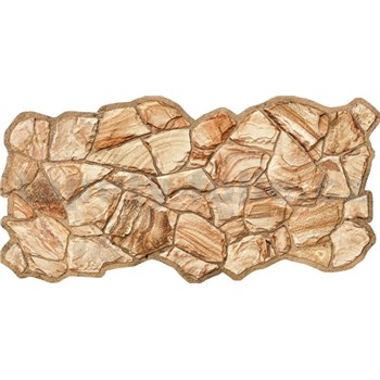 Obkladové panely 3D PVC rozmer 955 x 480 mm pieskovcový kameň jantarový - POSLEDNÉ KUSY