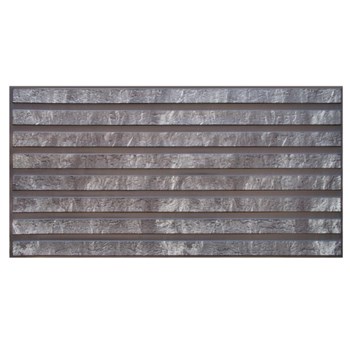 Obkladové panely 3D PVC  kamenné pásy tmavo sivé rozmer 970 x 500 mm