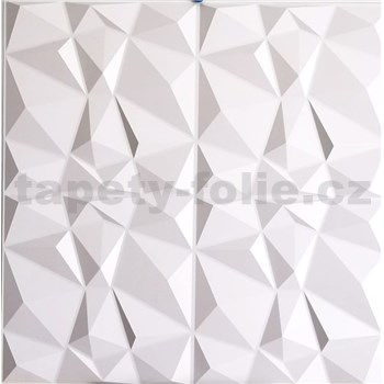 Obkladové 3D PVC panely rozmer 595 x 595 mm, hrúbka 0,6mm, DIAMOND 3D