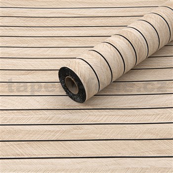 Samolepiace lamely na stenu na penovom podklade béžové rozmer 280 x 60 cm