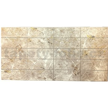 Obkladové panely 3D PVC rozmer 960 x 480 mm mramorový obklad béžový