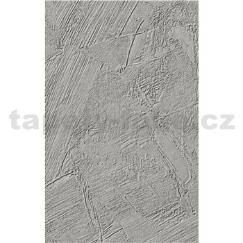 Samolepiace panely na stenu na penovom podklade štruktúrovaná omietkovina sivá rozmer 280 x 60 cm