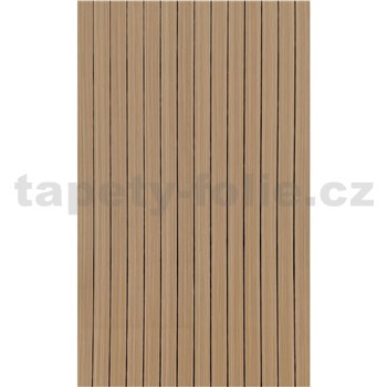 Samolepiace lamely na stenu na penovom podklade hnedé rozmer 100 x 60 cm