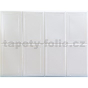 Obkladové panely 3D PVC rozmer 440 x 580 mm obklad s dekoračným rámčekom