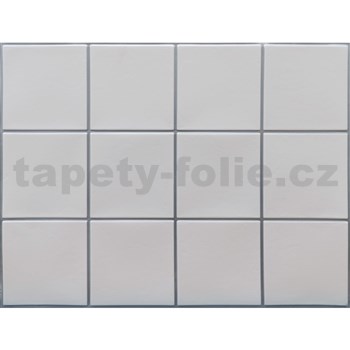 Obkladové panely 3D PVC rozmer 440 x 580 mm obklad veľký so striebornou škárou