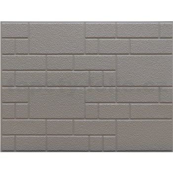 Obkladové panely 3D PVC rozmer 440 x 580 mm nepravidelný obklad štruktúrovaný sivý - POSLEDNÉ KUSY