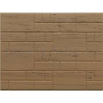 Obkladové panely 3D PVC rozmer 440 x 580 mm nepravidelný obklad štruktúrovaný hnedý s žíhaním