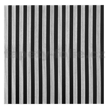 Samolepiace panely na stenu lamely na penovom podklade sivé rozmer 66,5 x 66,5 cm