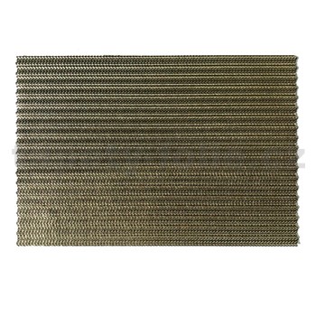 Vinylové dekoratívne prestieranie na stôl obdľžnikové zlaté 45 cm x 30 cm