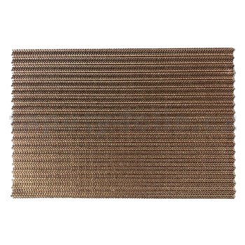 Vinylové dekoratívne prestieranie na stôl obdľžnikové bronzové 45 cm x 30 cm