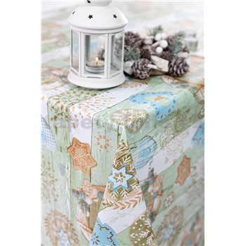 Obrus metráž vianočný motív VI.