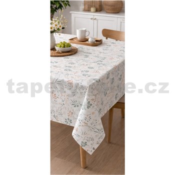 Obrusy návin lúčne kvety a bylinky 20 m x 140 cm