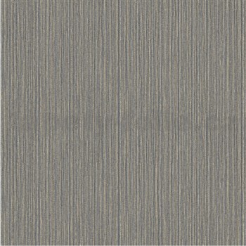 Vinylové tapety na stenu jemné prúžky sivé