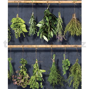 Vliesové tapety na stenu bylinky