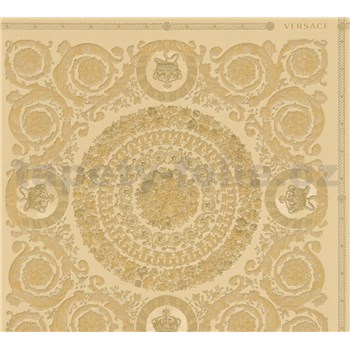 Luxusné vliesové tapety Versace IV barokové ornamenty zlaté-POSLEDNÉ KUSY