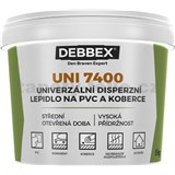 Univerzálne disperzné lepidlo na PVC a koberce UNI 7400, 1kg