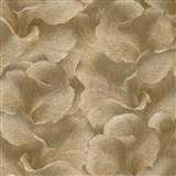 Vliesové tapety na stenu GMK Fashion for walls  5 florálny vzor metalicky zlatý
