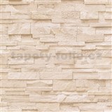 Vliesové tapety na stenu Origin - kameň pieskovec béžový - POSLEDNÝ KUS