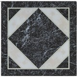 Vinylové samolepiace podlahové štvorce Classic mramor čiernobiely rozmer 30,5 cm x 30,5 cm