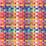 ZVYŠKOVÁ METRÁŽ - samolepiace tapety Basket Weave viacfarebné prepletané 45 cm