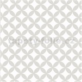 Statické tapety transparentné Elliott White 45 cm x 1,5 m - POSLEDNÝ KUS