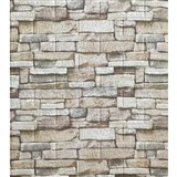 Samolepiace penové 3D panely rozmer 70 x 77 cm, kameň hnedý
