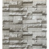 Samolepiace penové 3D panely rozmer 70 x 77 cm, kameň svetlo sivý
