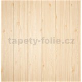 Samolepiace penové 3D panely rozmer 70 x 70 cm, drevený obklad borovica prírodná - 2. akosť