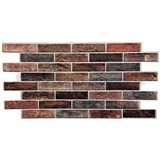 Obkladové panely 3D PVC rozmer 485 x 960 mm tehla originál