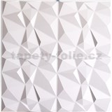 Obkladové 3D PVC panely rozmer 595 x 595 mm, hrúbka 0,6mm, DIAMOND 3D