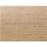 Obkladové panely 3D PVC rozmer 440 x 580 mm obklad malý hnedý s žíhaním