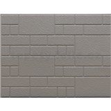Obkladové panely 3D PVC rozmer 440 x 580 mm nepravidelný obklad štruktúrovaný sivý