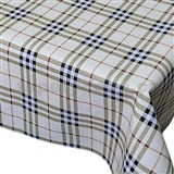 Obrus metráž kocky sivo-béžové