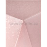 Obrus metráž drobné kvetiny ružové - POSLEDNÉ METRY