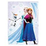 Samolepky na stenu Disney Frozen sestry rozmer 50 cm x 70 cm