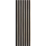 Dekoračné panely dub sonoma 3D lamely na filcovom podklade 270 x 40 cm