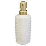 Dávkovač mydla BARCELONA WHITE/GOLD