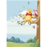 Fototapety Disney Medvedík Pú na strome rozmer 184 cm x 254 cm - POSLEDNÉ KUSY