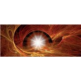 Vliesové fototapety vesmírna hviezda, rozmer 250 cm x 104 cm