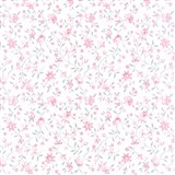 Samolepiace tapety kvety ružové - 45 cm x 15 m