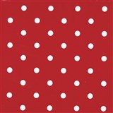 Samolepiace tapety bodky červené 45 cm x 15 m