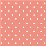 Samolepiace tapety bodky ružová - 45 cm x 15 m