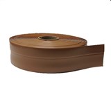 Podlahová lemovka z PVC hnedá 5,3 cm x 40 m