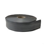 Podlahová lemovka z PVC sivá 5,3 cm x 40 m