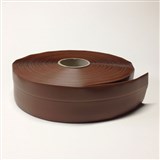 Podlahová lemovka z PVC čokoládovo hnedá 5,5 cm x 40 m
