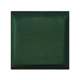 Čalúnený panel SOFTLINE 30 x 30 cm fľaškovo zelený