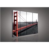 Obraz na plátne Golden Gate Bridge 120 x 100 cm