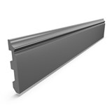 Nástenná dekoratívna lišta XPS DP5-S šedá rozmer 2000x12,6x79mm